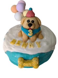 dog cakes for dogs near me - cute doggie cake