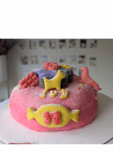 Bakery for Dog Cakes - Snowy Cake